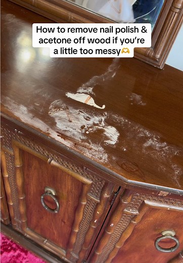 Effective Nail Polish Remover Hacks for Wooden Furniture