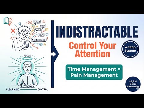 Indistractable Summary – Nir Eyal’s 4-Step System to Control Your Attention