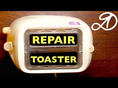 Repair of toaster DIY. Toaster does not work
