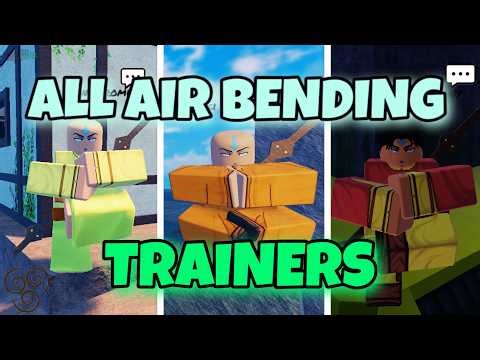 Where to Find EVERY Airbending Trainer | Avatar Rogue Benders Roblox