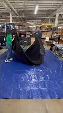 How to Fold the NEW, SPG-8 XL Edition Golf Net - EASY 2 PEOPLE METHOD