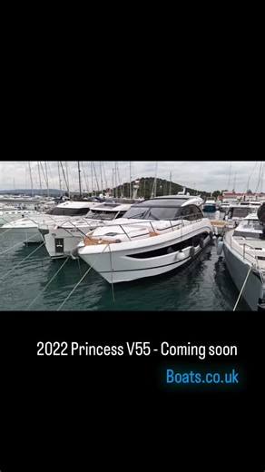 51 reactions | Coming very soon is our EU VAT paid 2022 Princess V55 - This one has all the wanted options Volvo D13-1000 (430 hours) / Joystick / Seakeeper / HiLo platform / Tender Garage / Teak / Passerelle / Sun Awning / Air con / 17.5kw Generator / Bow & Stern thrusters / Ice maker / Underwater lights / Washer dryer / Stern winches / Raymarine Electronics / Cameras. There is more, but please register your interest today 01702 258885 or email sales@boats.co.uk | Boats.co.uk | Facebook