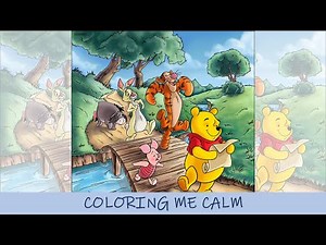 Disney's Winnie the Pooh - Coloring to Calming Music