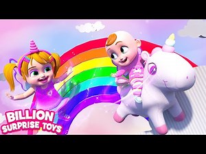 🌈 Dolly's Magical Unicorn Adventure! 🦄 Kids Playtime Fun