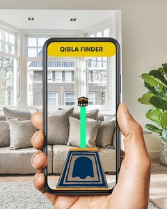 Locate the direction of the qibla from your app, wherever you are ✅ | Qibla Finder and Compass