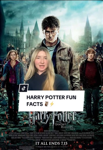 Harry Potter Behind the Scenes Fun Facts 🦉⚡️