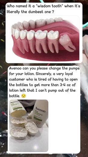 Opening an Aveeno Lotion Bottle Reveals Plenty of Moisturizer Left After the Pump Stops Working 🧴