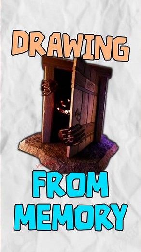 Drawing Doors Entities From Memory! | Episode 1 (Hotel) #trending #robloxdoors #art #drawing