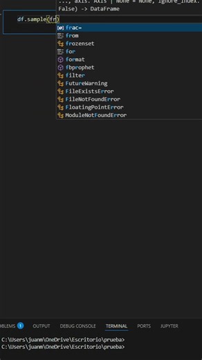 Pandas Tip: The trick nobody uses: df.sample()