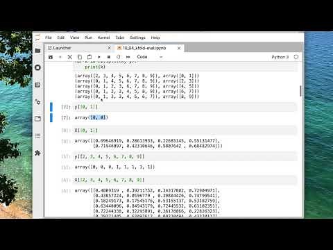 10.4 K-fold CV for Model Evaluation -- Code Examples (L10: Model Evaluation 3)