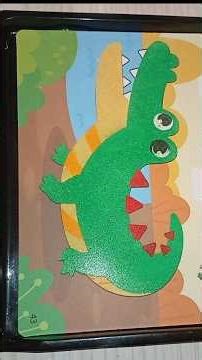 Very Satisfying Sand Art 🎨 Crocodile 🐊🐊 #viral #viral
