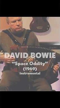 David Bowie "Space Oddity" (1969) acoustic instrumental