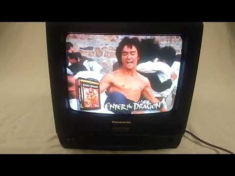 Panasonic PV-C1320 13" VHS VCR TV CRT Color Television Low Radiation TV