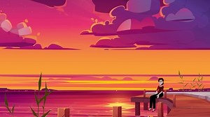 Background Cartoon Animation Cartoon Background Sunset Stock Footage Video (100% Royalty-free) 1061154718 | Shutterstock
