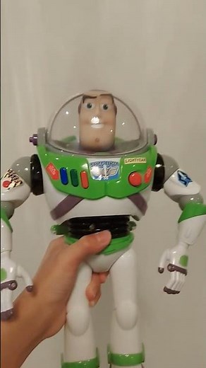 I remake buzz lightyear commercial From Toy Story movie.