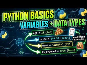 Python Variables & Data Types in Hindi 🔥 | Full Beginner Guide | Data Analyst Course