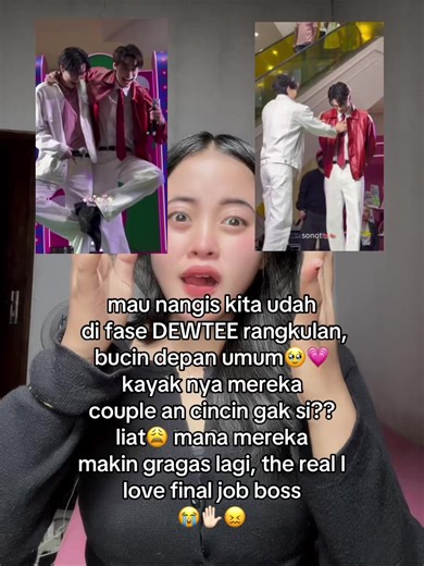 Dewtee Couple: Momen Bucin Depan Umum yang Mengharukan