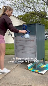 1.7M views · 6.4K reactions | The easiest way to achieve the perfect finish on furniture?! Use a PAINT SPRAYER! This is my favorite beginner paint sprayer and it’s on sale for just $59! (Usually $119) Comment “SPRAYER” and I’ll send you the link, along with a full tutorial on how to use it! #diy #furnitureflip #homeprojects #easydiy #ifounditonamazon #amazonfinds | Salvaged By Sammie | Facebook