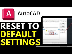 How to Reset AutoCAD to Default Settings 2025 (QUICK GUIDE)