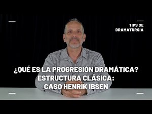 ¿Qué es la progresión dramática? | Estructura clásica, explicada con sencillez | Caso Henrik Ibsen