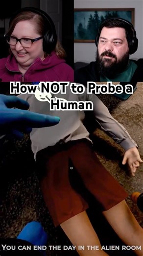 How NOT to Probe a Human #roadsideresearch #shorts #gaming #funny #gamingclips #coopgaming
