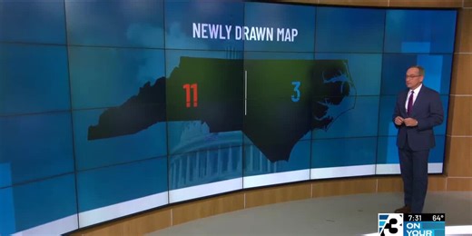 The impact of newly drawn North Carolina maps