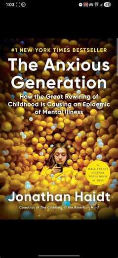 The Anxious Generation #booktok