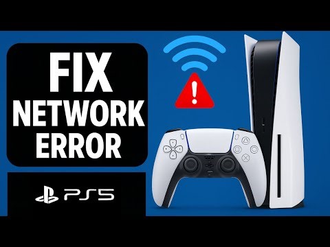 How To FIX PS5 Network Error