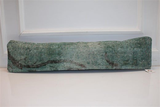 Patina Green Cushion, Organic Textured Bench Pillow, Calm Earthy Decor - Etsy