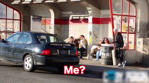 Public gold digger prank exposed