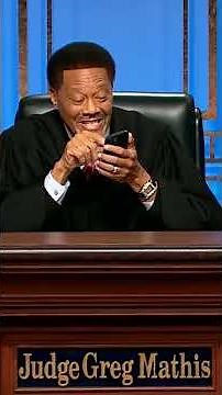 When the bailiff calls in “sick.”