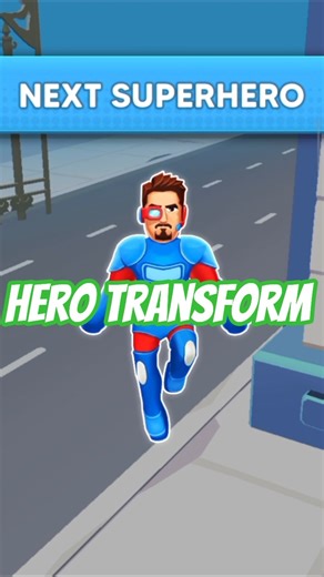 Normal Run Game in Hero Transform #herotransform #shorts