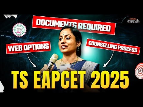 🔥 TS EAPCET 2025 Counselling Full Info – Documents, Web Options, Seat Allotment