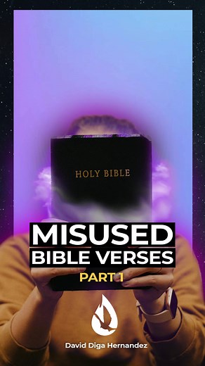 144K views · 10K reactions | What Does this Verse ACTUALLY Mean? - David explains how this verse is often misused and reveals its true meaning. | David Diga Hernandez | Facebook