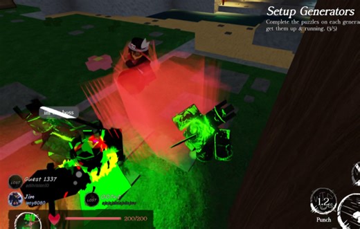 Forgotten 被遗忘 感染 Infection 模式重做 (杀手被固定为原皮1x1x1x1) (小弟单杀滿血Guest 1337)