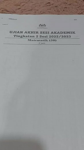 UASA F2 🌟 MATH #uasa