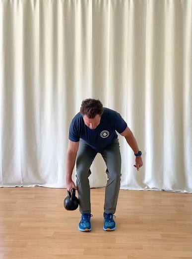 Kettlebell Suitcase Deadlift
