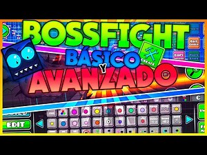 😱 [ANIMACIONES + TIPOS DE BOSSFIGHT] Cómo HACER un BOSSFIGHT en GEOMETRY DASH | Megatronic