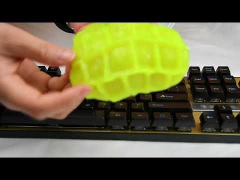 Super Clean Keyboard Cleaning Gel - In Use
