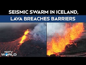 Iceland Volcano | Grindavik On Alert: Lava Breaches Barriers After Seismic Swarm