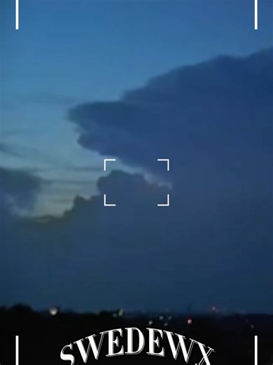 July 31st 2025. A rapidly growing Cumulonimbus calvus with a massive anvil produced relentless lightning and extreme structure overhead. This same system went on to produce an IF1.5 tornado in Dalarna. One unforgettable day i will always remember. #supercells #weathertok #fyp #tornadoes #timelapses Heavily Insipired By: @eswlover