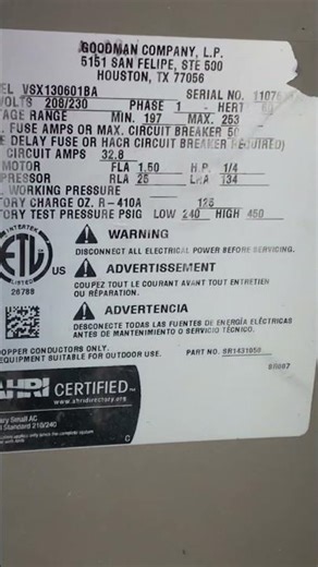 Troubleshooting The 2011 GMC (Goodman)