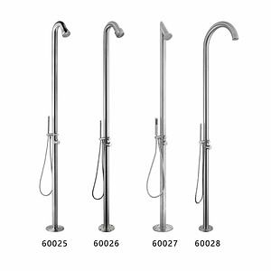 Premium Stainless Steel Outdoor Rain Shower Outdoor Freestanding Shower for Garden Pools