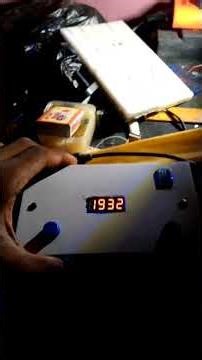 Digital Clock on a Microcontroller #electronics #programming #engineering #time #productivity