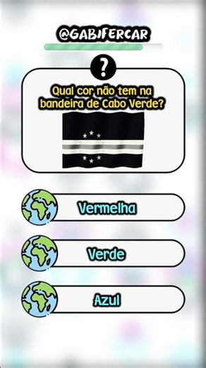 🚩Quiz bandeiras dos países #geografia