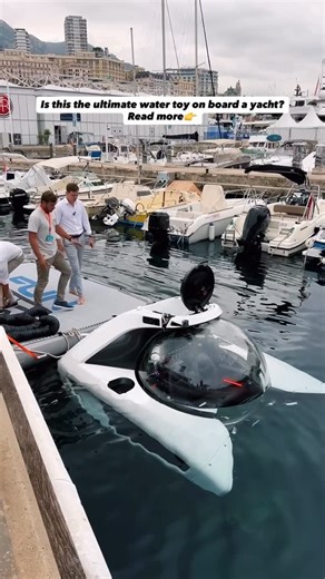 Michael ⚓️ Yacht Broker | Monaco | Meet NEMO — the most compact and lightweight submersible ever produced by U-Boat Worx. Designed for one or two passengers, this futuristic... | Instagram