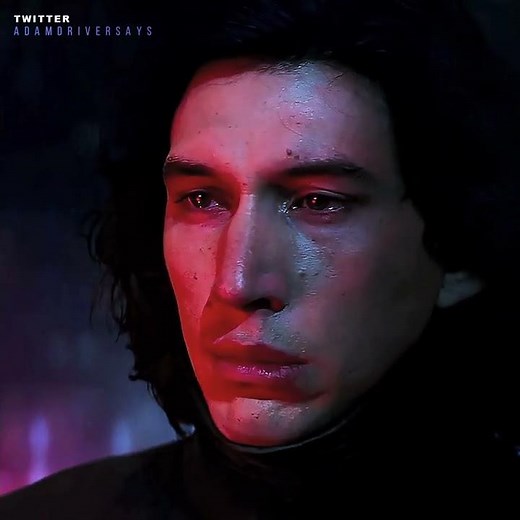 Adam Driver as Ben Solo / Kylo Ren "I'm being torn apart. I want to be free of this pain."