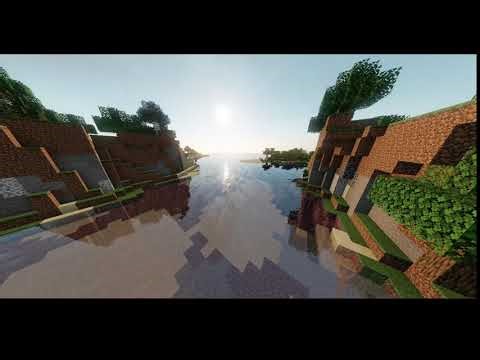 Minecraft Without vs. With Shaders Comparison