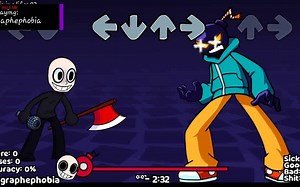 FNF Mashup diagraphephobia x ballistic