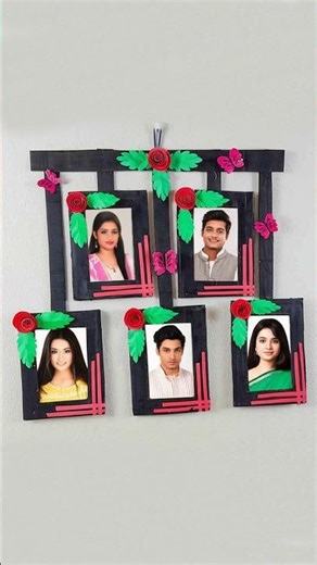 Easy Paper Photo Frame / DIY Handmade picture frame